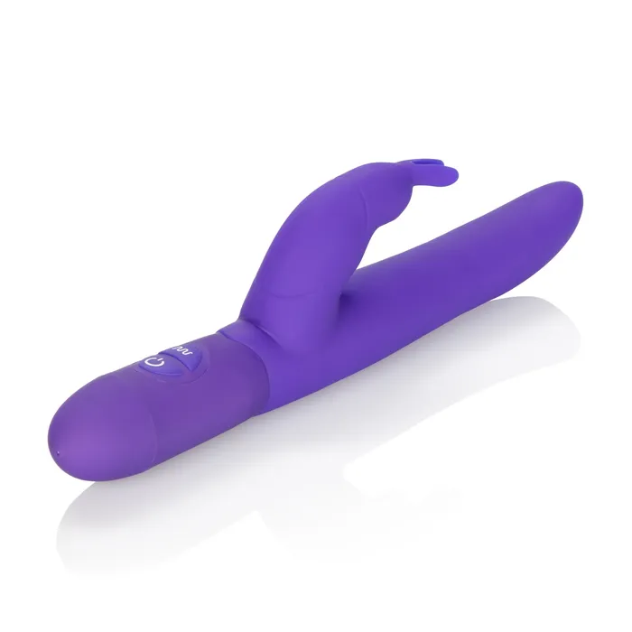 CalExotics Vibrators Posh 10Function Silicone Bounding Bunny Purple