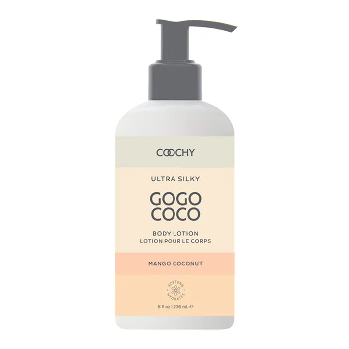 Coochy Ultra Silky Body Lotion Mango Coconut 8 Oz EZ Sensations Female Sex Toys