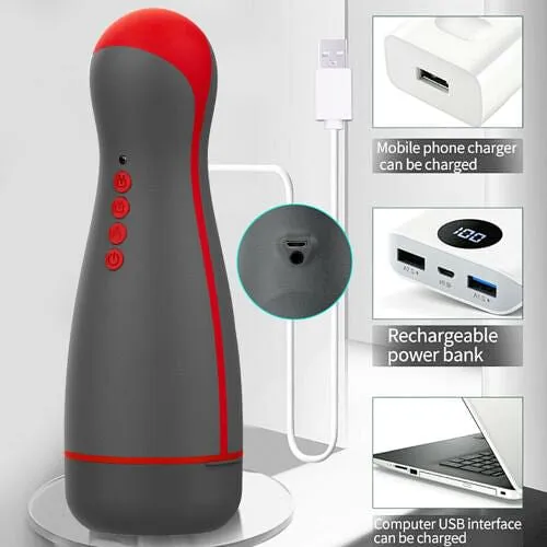 Dildos | Yourlovelychoices Innovative automatic clip suction masturbation cup