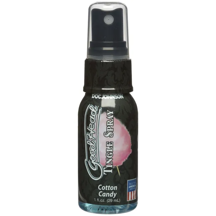 Doc Johnson Dildos Goodhead Tingle Spray 1 Fl Oz Cotton Candy