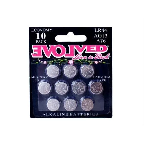 Male Sex Toys Evolved Novelties LR44 Battery 10Pack