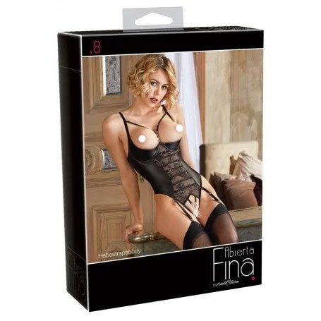 Vibrators | Lingerie intimo aperto nero Abierta Fina - COTTELLI COLLECTION