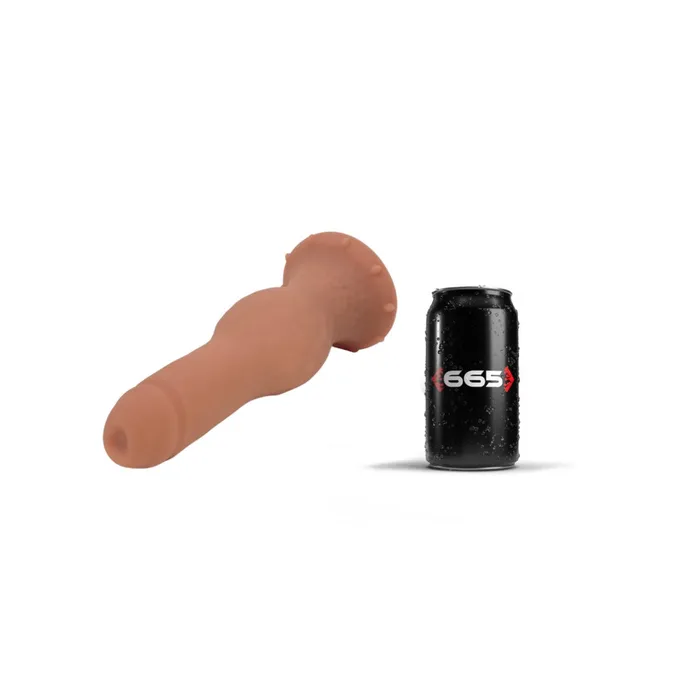 665 Liquid Silicone - Dildo - Liquid Siliconen XXL Dildo - Puffer - Lichte Huidskleur - Verkrijgbaar in3 maten | 665 Liquid Silicone Female Sex Toys