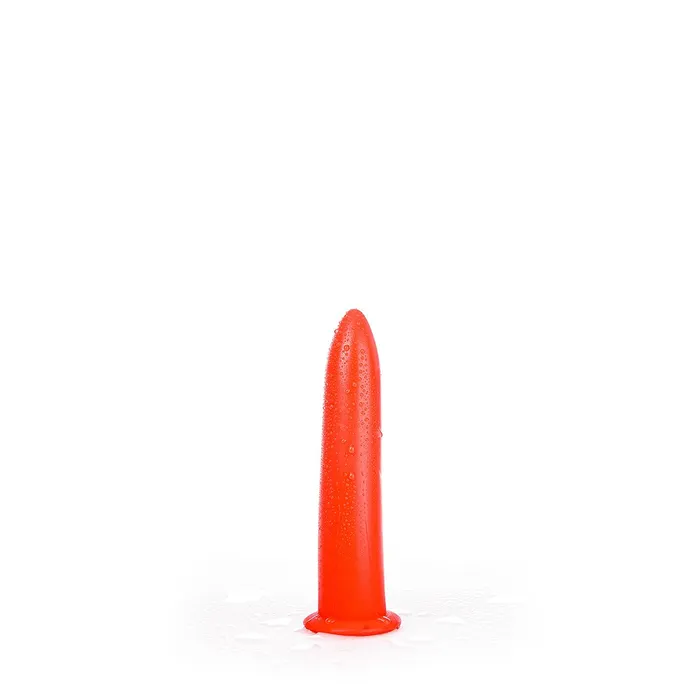 All Black Dildos | All Red - Dildo - 19 x 3,5 cm - Rood