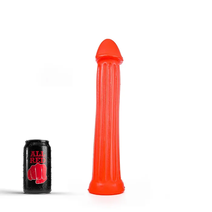 All Black Dildos All Red Dildo 31 x 55 cm Rood