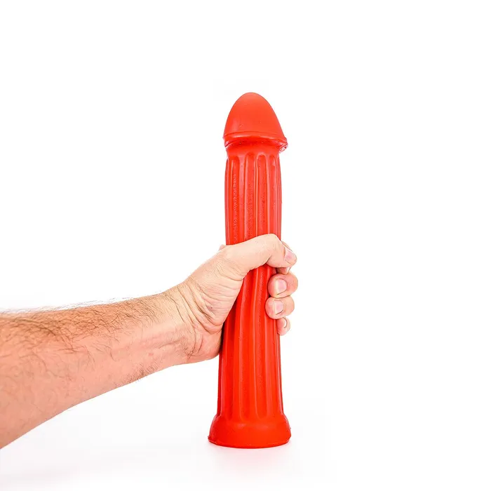 All Black Dildos | All Red - Dildo 31 x 5,5 cm - Rood