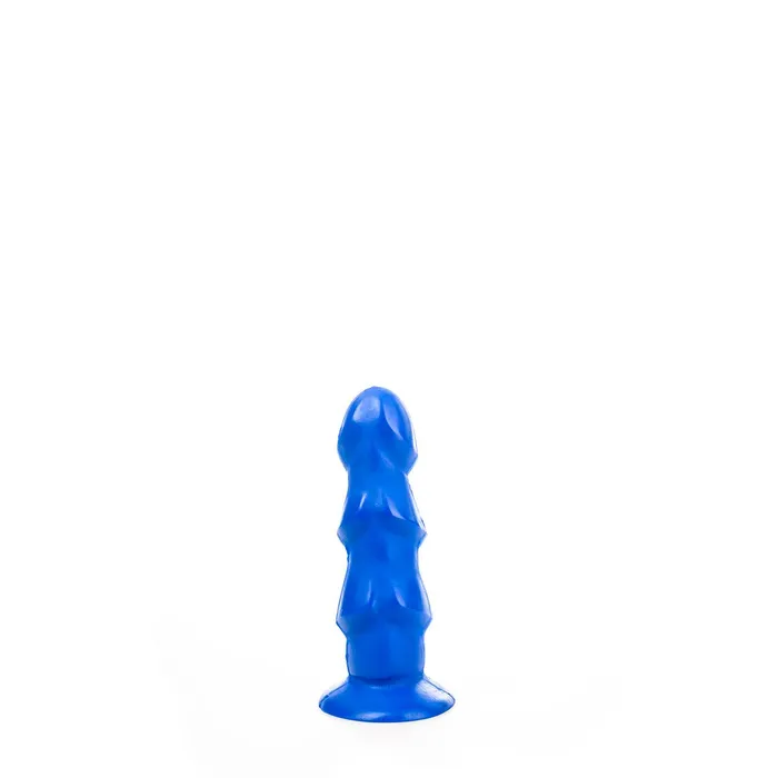 All Black Vibrators | All Blue - Buttplug 17 x 5 cm - Blauw