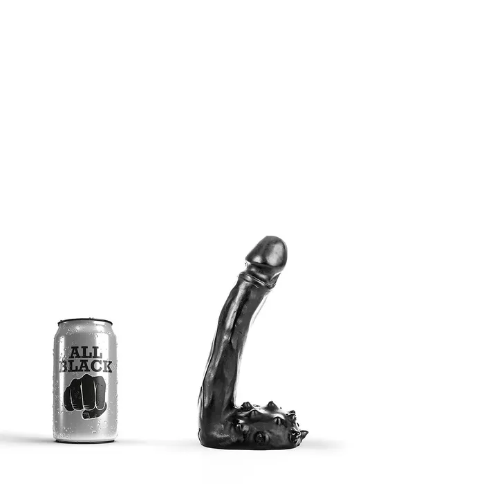 All Black Zwarte dildo 19 cm All Black Dildos