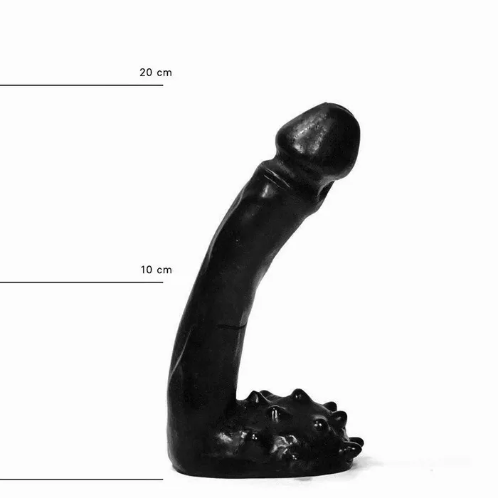 All Black - Zwarte dildo - 19 cm | All Black Dildos