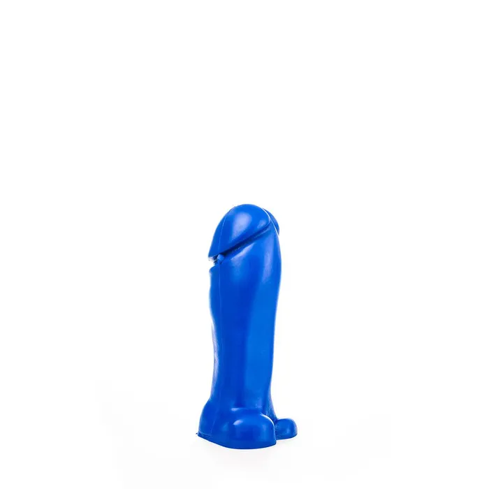 All Blue - Dildo - 22 x 8 cm - Blauw | All Black Dildos