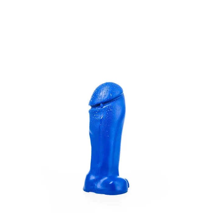 All Blue - Dildo - 22 x 8 cm - Blauw | All Black Dildos