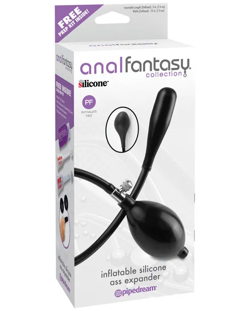 Anal Fantasy Collection Inflatable Silicone Ass Expander Black Anal Fantasy Collection Anal