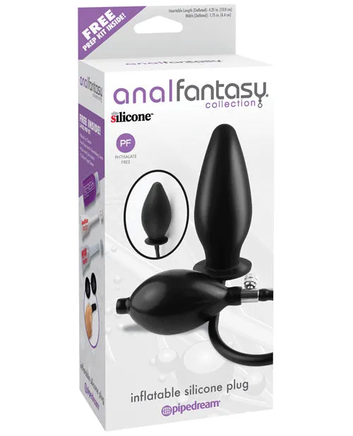 Anal Fantasy Collection Inflatable Silicone Plug Anal Fantasy Collection Male Sex Toys