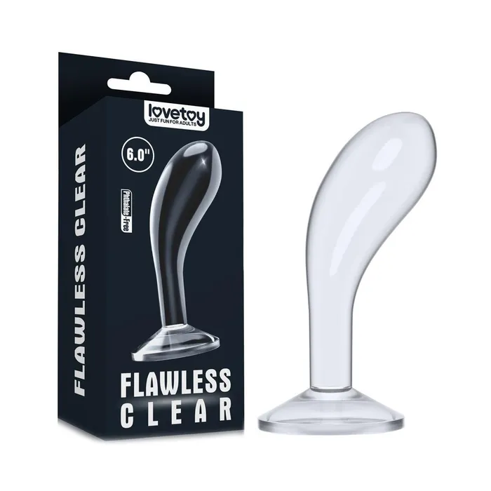 Anal Lovetoy Lovetoy Flawless Transparante Prostaat Plug 152 cm