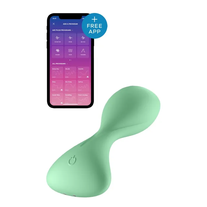 Anal Plug Anale Satisfyer Trendsetter Light Verde Satisfyer