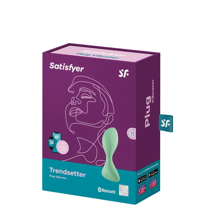 Anal | Plug Anale Satisfyer Trendsetter Light Verde - Satisfyer