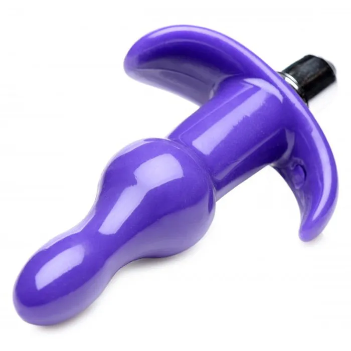 Anal | XR Brand Rolling Purple Bumpy Anal Plug