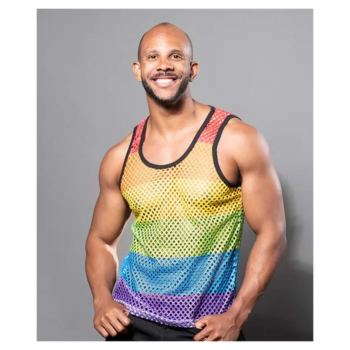 Andrew Christian Pride Mesh Tank Andrew Christian Vibrators