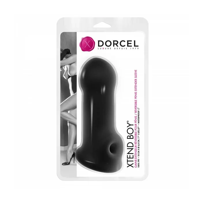 Anelli Fallici Dorcel DOR121 Nero | Dorcel Vibrators