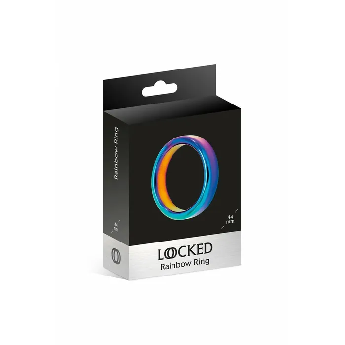 Anelli Fallici Locked Multicolore | Locked Vibrators