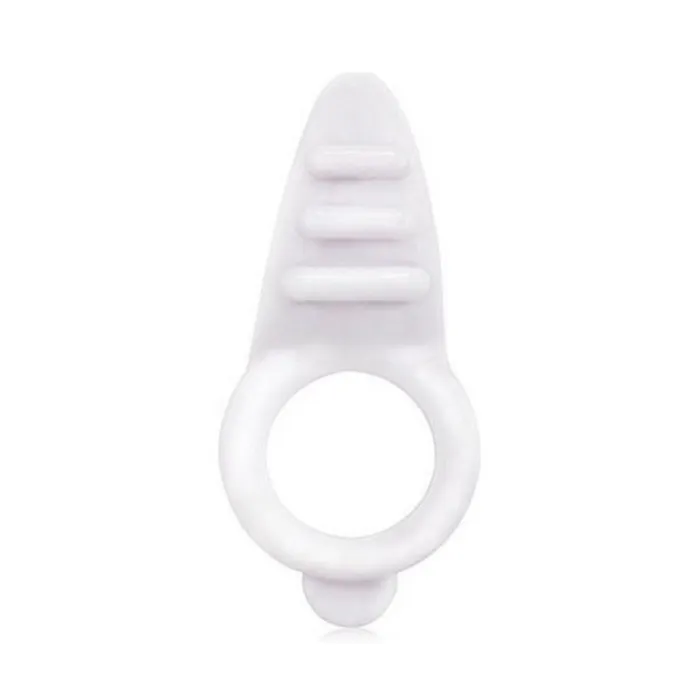 Anello Fallico Vibraring The Screaming O Orbit Bianco | The Screaming O Dildos