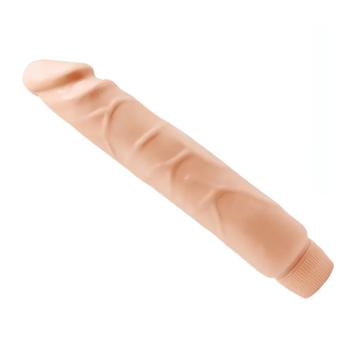 Baile Vibratore in Soft Skin 26 cm - Rosa Carne, Multispeed | Female Sex Toys