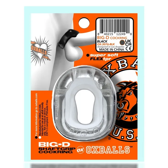 Big-D Shaft Grip Cockring | Oxballs Male Sex Toys