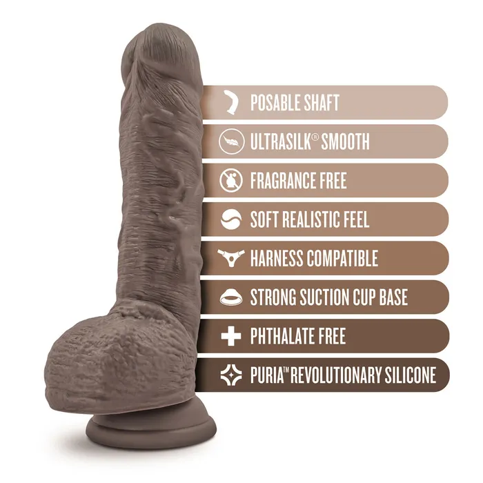 Blush Dildo Realistico Blush Dr Skin Silicone Ø 4,5 cm | Dildos