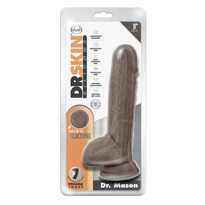 Blush Dildo Realistico Blush Dr Skin Silicone Ø 4,5 cm | Dildos