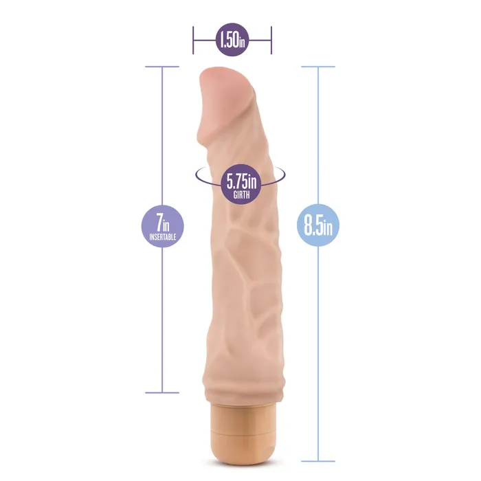 Blush Dildos | Dildo Realistico Blush Dr Skin PVC Ø 4,7 cm