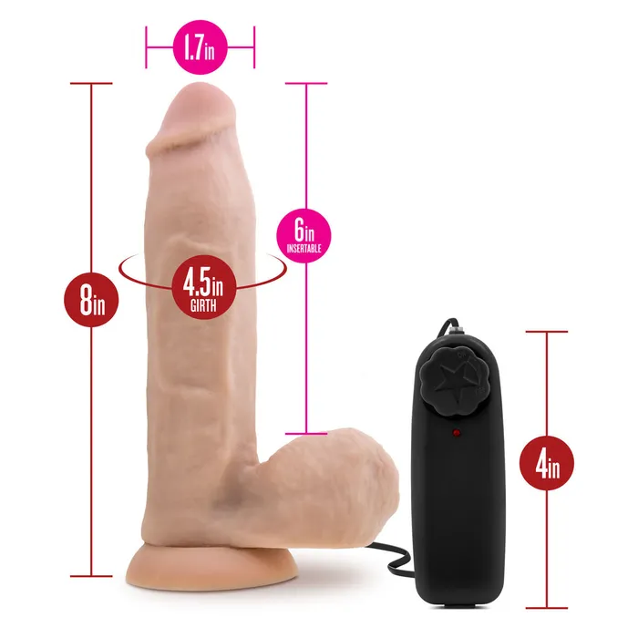 Blush Dildos | Dildo Realistico Blush X5 TPE Ø 4,5 cm