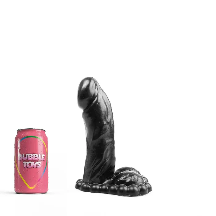 Bubble Toys Dildos | Bubble Toys - Vicious - Dildo - Zwart - PVC - 3 maten