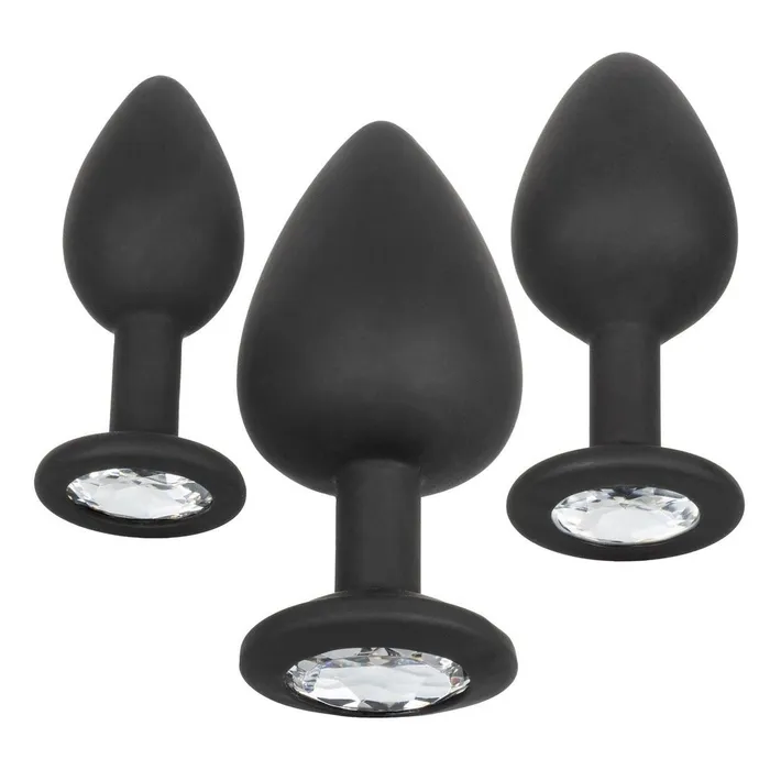 Calexotics Anal Silicone Gem Anal Kit Black