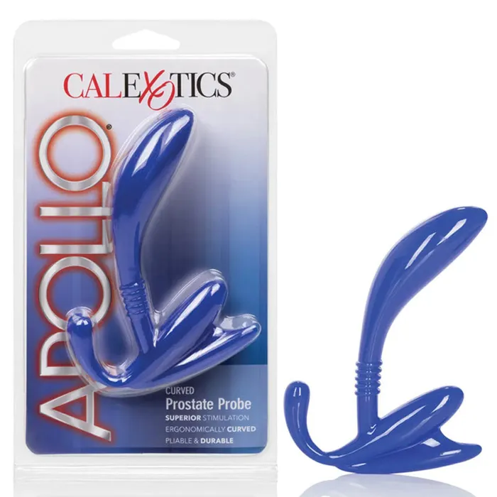 California Exotic Anal Apollo Curved Prostate Probe