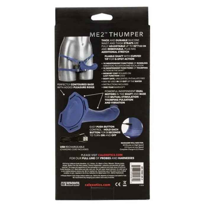 California Exotic Female Sex Toys | Her Royal Harness Me2 Thumper