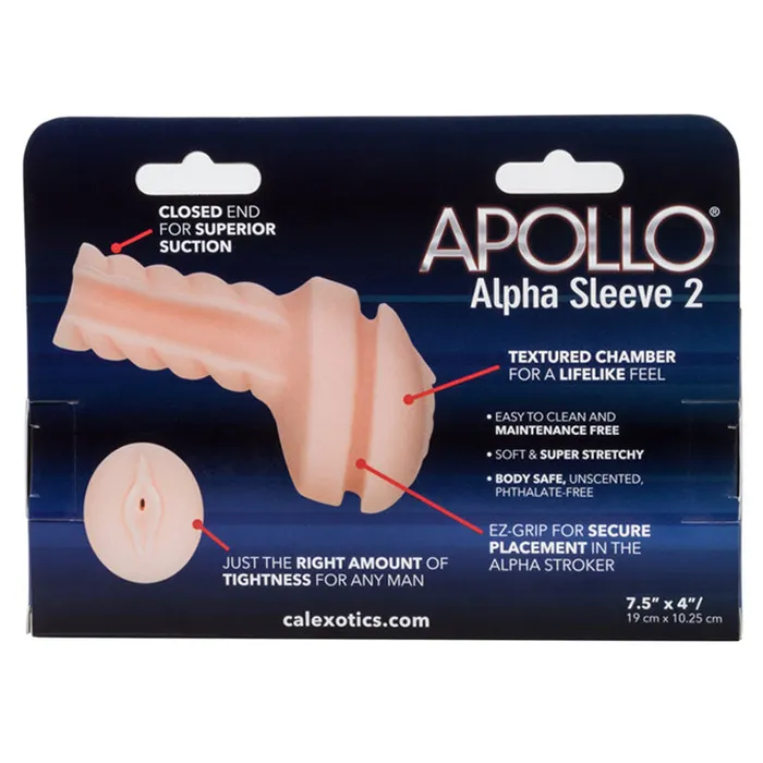 California Exotic Male Sex Toys | Apollo Alpha Replacement Sleeve 2 Vagina