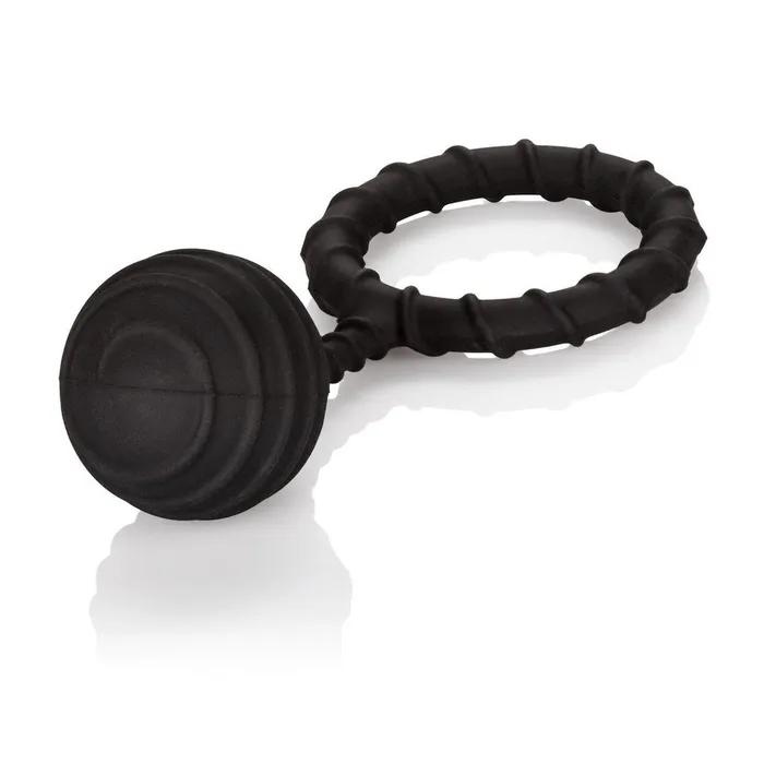 California Exotic Novelties Male Sex Toys | Weighted Ring Extra Large - Anello fallico in 100% puro silicone, elastico e confortevole - Nero, Peso 110 gr.