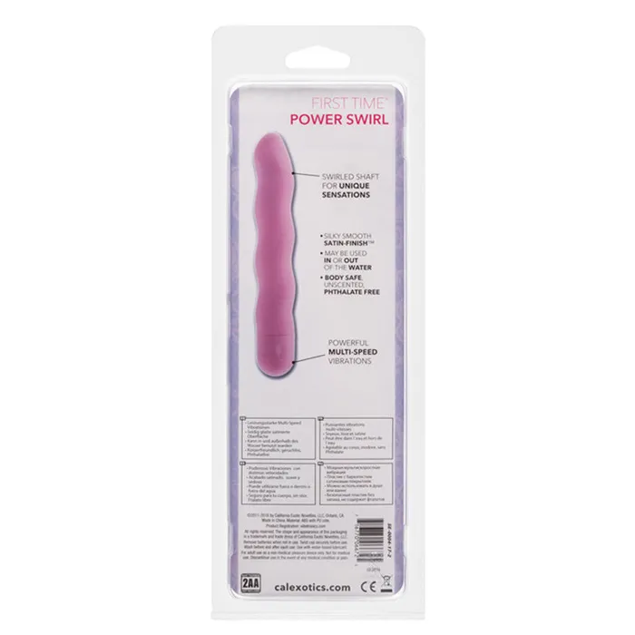 California Exotic Vibrators | First Time Power Swirl Vibe