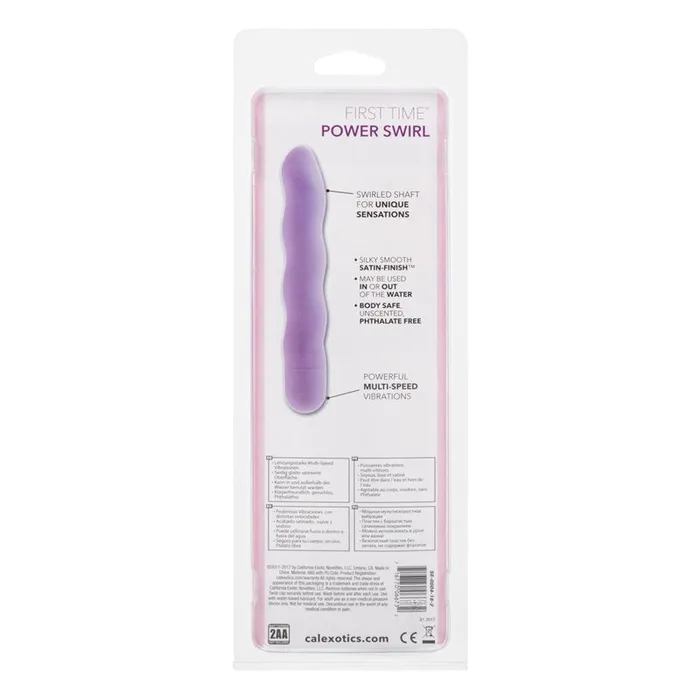 California Exotic Vibrators | First Time Power Swirl Vibe