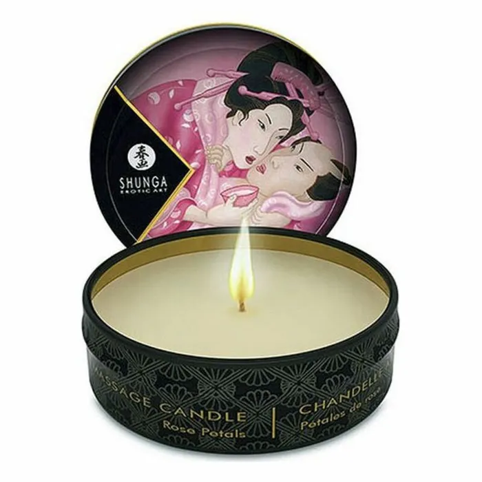 Candela Massaggio Shunga Rose Petals 30 ml | Shunga Vibrators