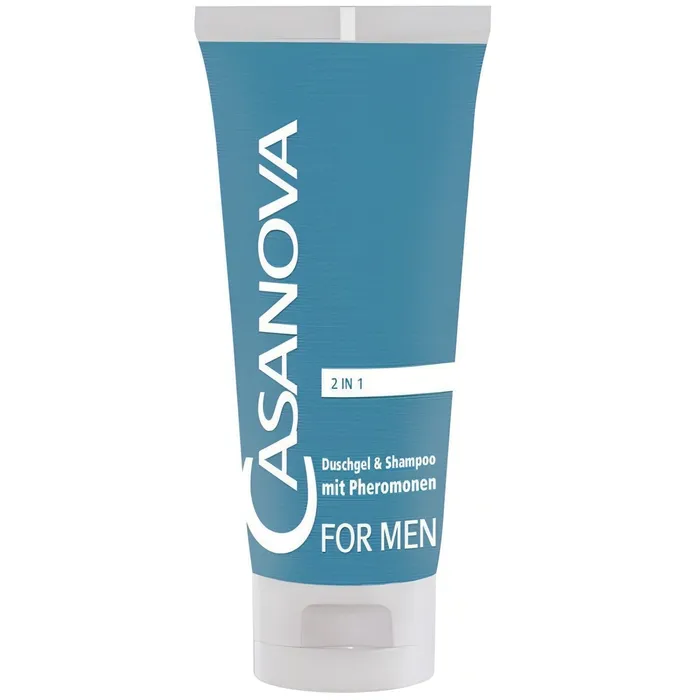 Casanova 2 in 1 Bagnodoccia e Shampoo ai feromoni Lubry Female Sex Toys