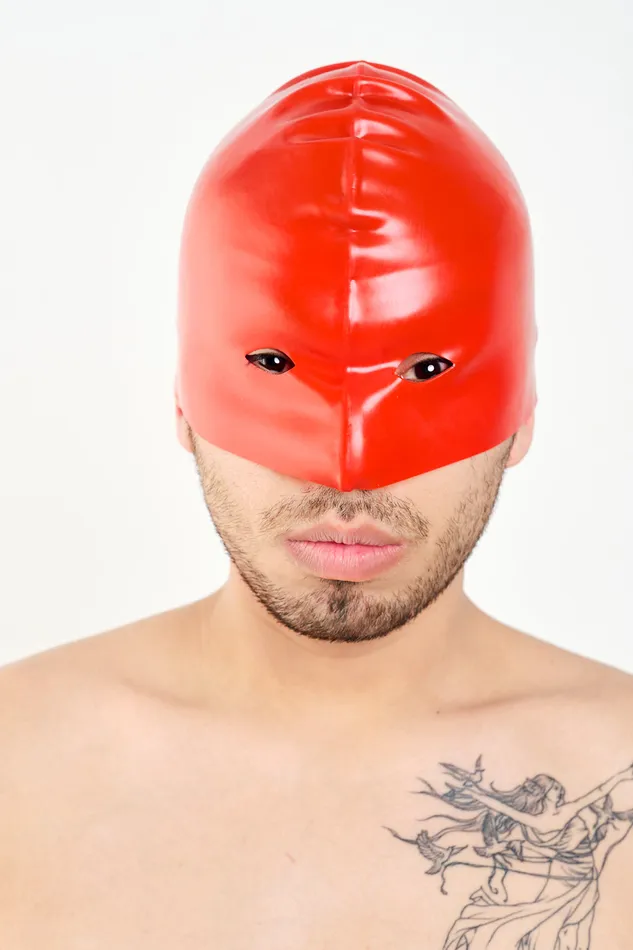 Chez Noir Vibrators | Heavy Weight Latex Executioners Mask - Seconds