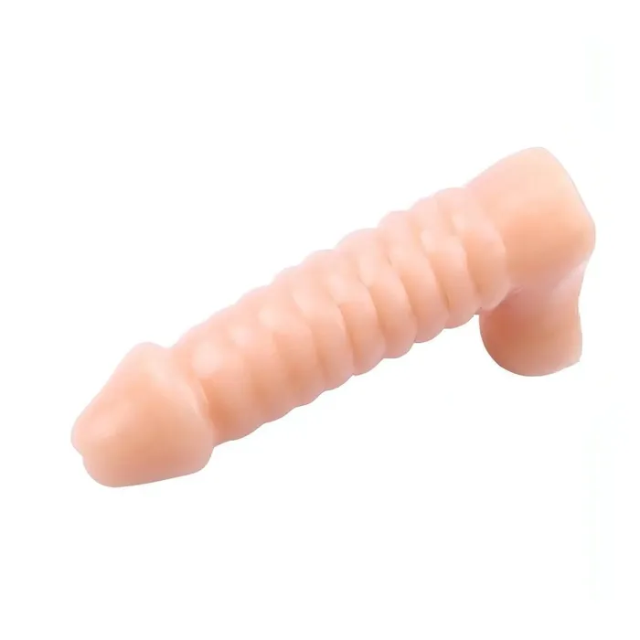 Chisa Novelties Female Sex Toys | Fallo realistico in T-Skin con livelli per maggiore stimolazione 6.4'' - Rosa Carne