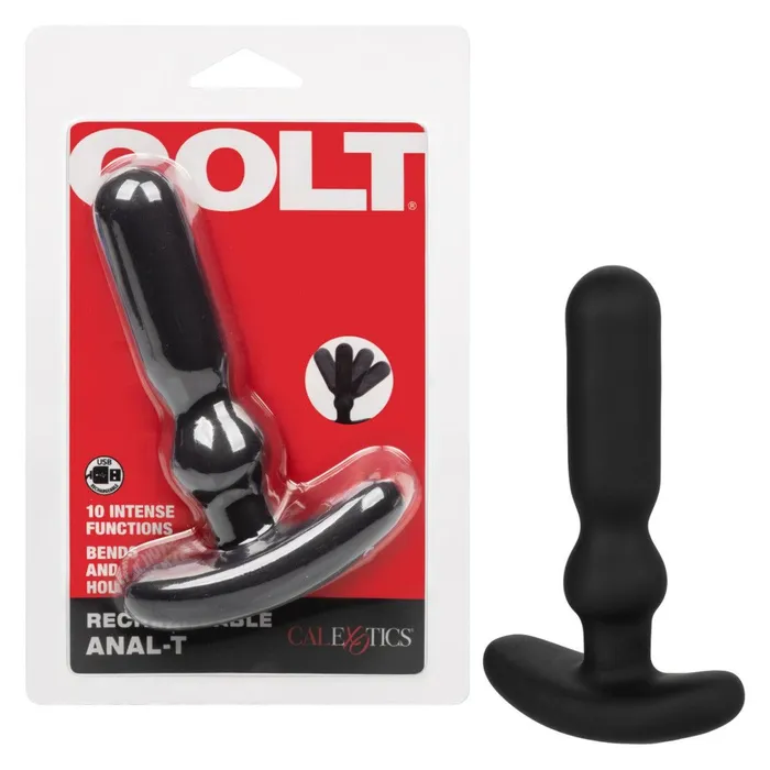 Colt Anal | Colt - Anal-T - Oplaadbare Vibrerende Buttplug - Zwart