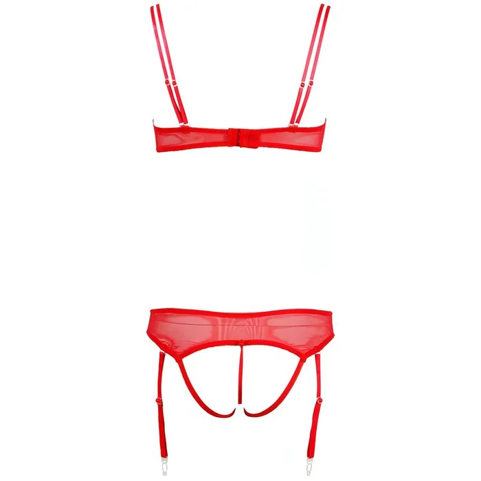 Cottelli Collection Lingerie Completino Rosso Con Reggiseno Sganciabile | Vibrators