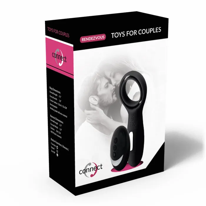 Couples Eden Novelties Connect Rendezvous Remote Vibrating Cock Ring