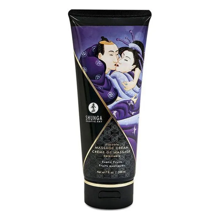 Crema per Massaggi Shunga SH4102 Frutta Esotica 200 ml 200 ml Shunga Vibrators