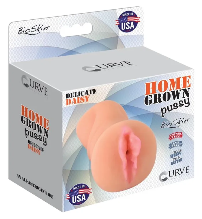 Curve Novelties Male Sex Toys Home Grown Pussy Pocket Masturbator