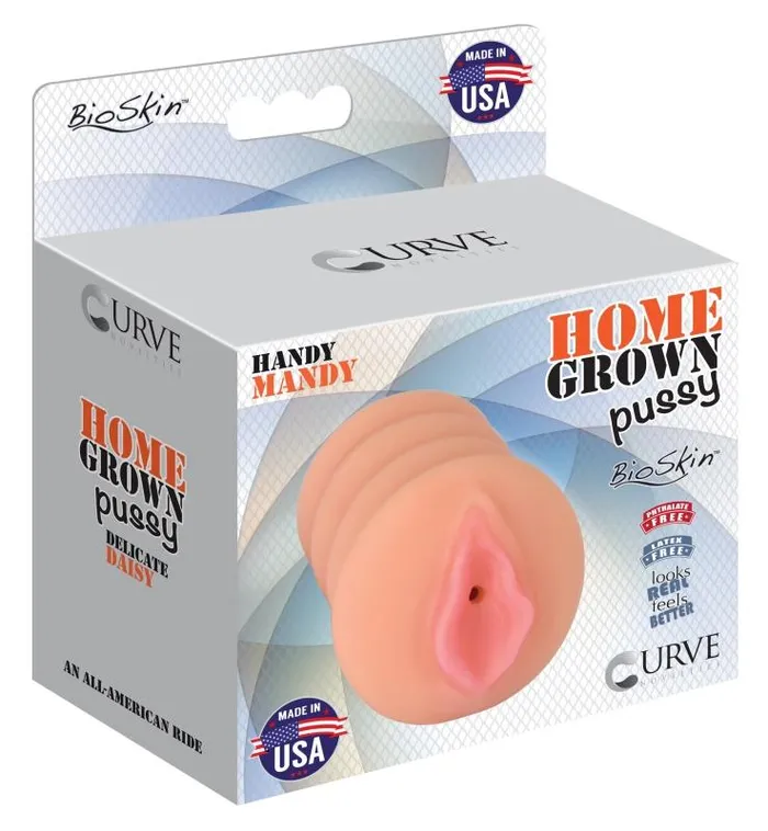 Curve Novelties Male Sex Toys | Home Grown Pussy Pocket Masturbator