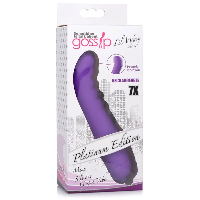 Curve Novelties Vibrators | Gossip Lil Wavy Mini G Spot Vibe